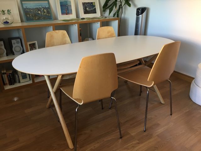 Mesa de comedor ikea de segunda mano por 200 € en Madrid en WALLAPOP Mesa de comedor ikea de segunda mano por 200 € en Madrid en WALLAPOP