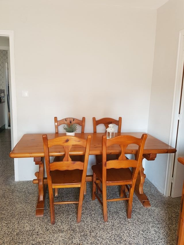 Mesa comedor madera de pino de segunda mano por 149 € en Sant Vicenç ... Mesa comedor madera de pino de segunda mano por 149 € en Sant Vicenç ...