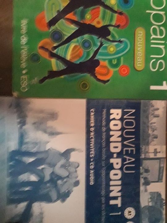 varios libros de francés