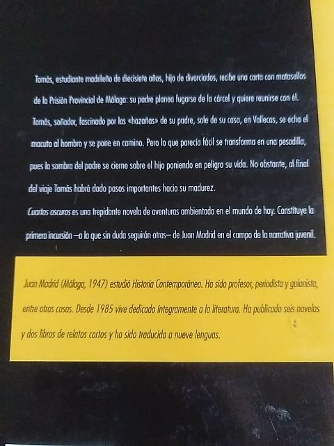 Cuartos oscuros de segunda mano por 3 € en Madrid en WALLAPOP Cuartos oscuros de segunda mano por 3 € en Madrid en WALLAPOP