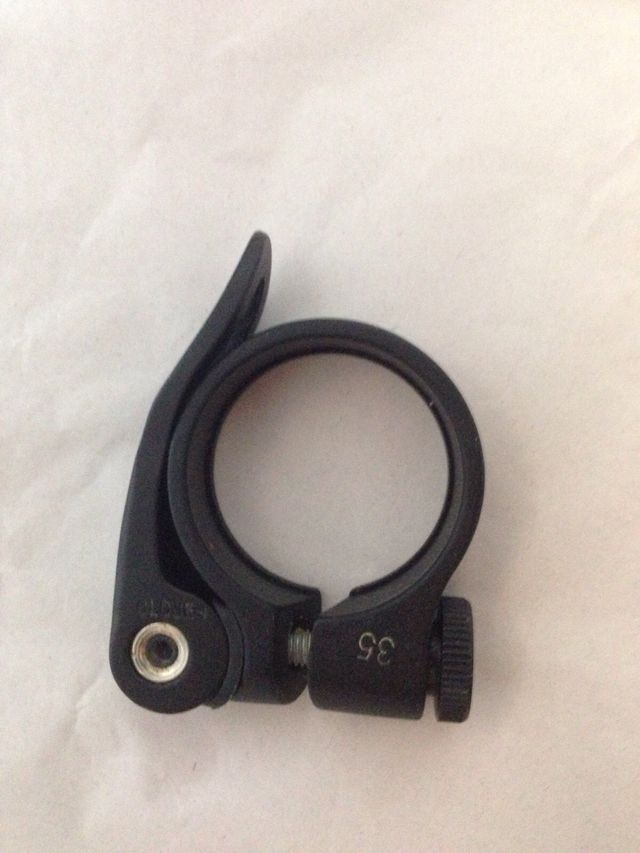 Abrazadera aluminio .35