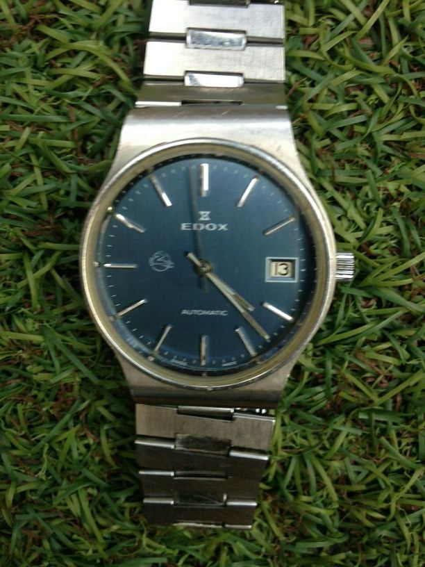 reloj edox automatico