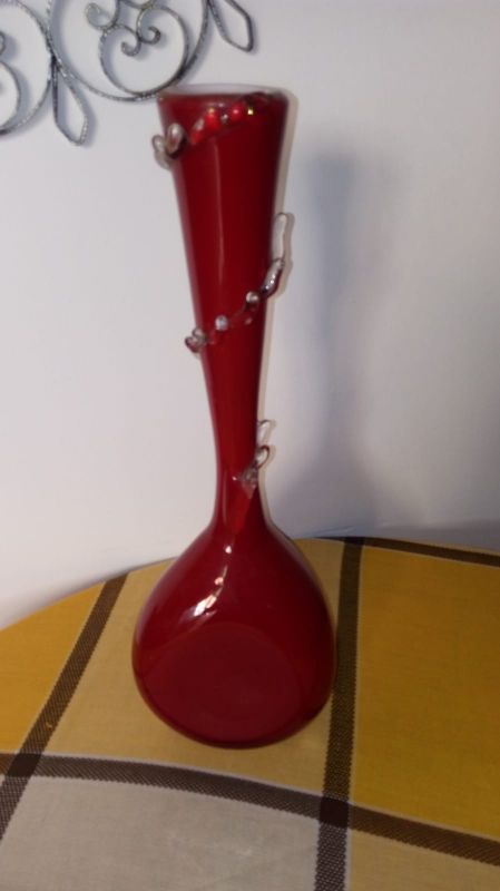 Jarrón cristal estilo Murano