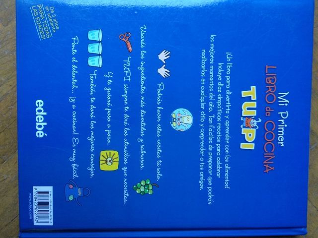 Libro de cocina para niños.