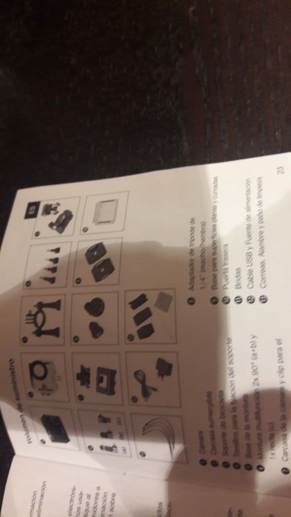 Cámara tipo GoPro National Geographic por estrenar