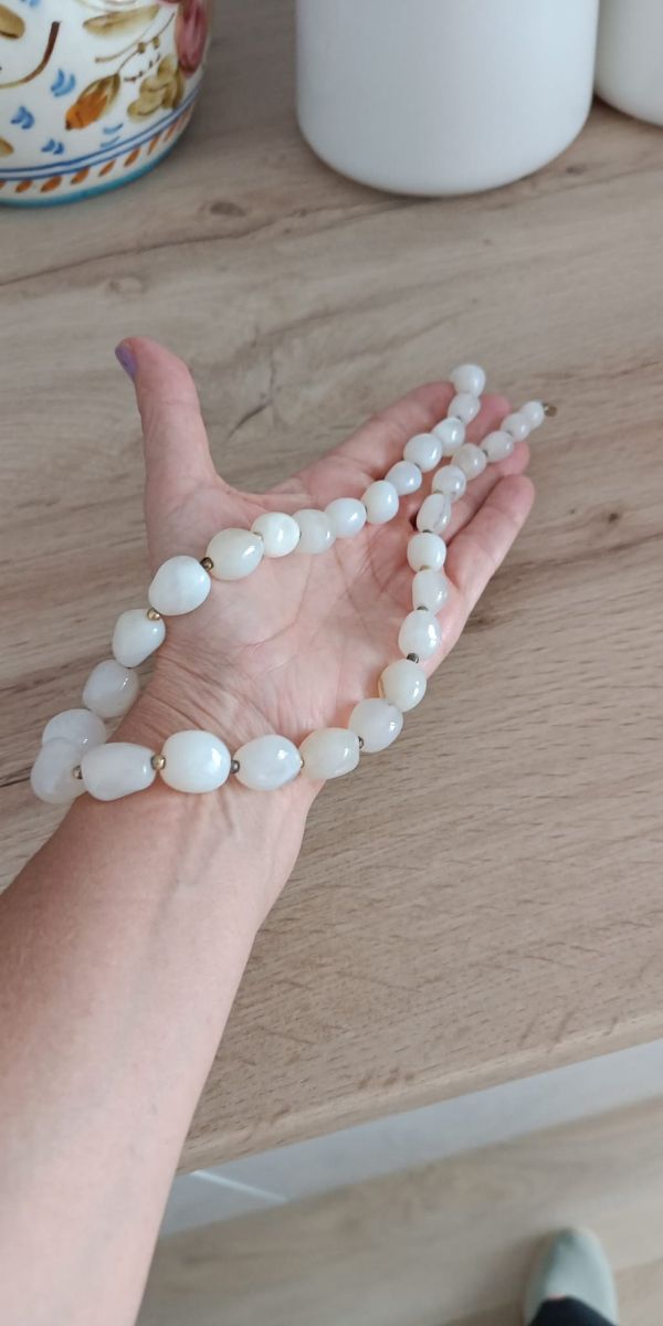 Collar cuarzo blanco