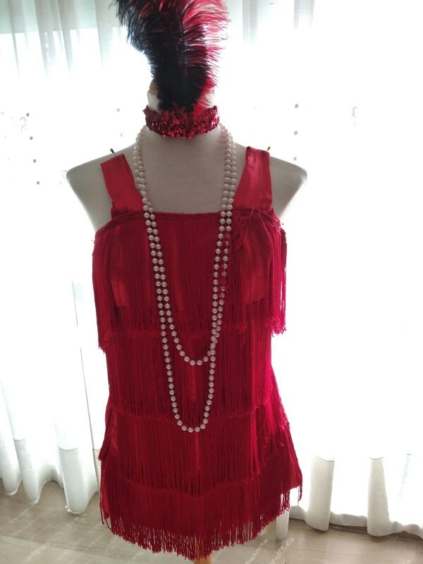 Traje de charlestón niñas y adultas