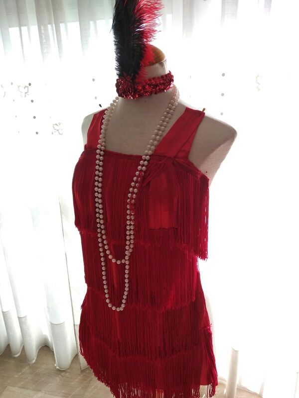 Traje de charlestón niñas y adultas