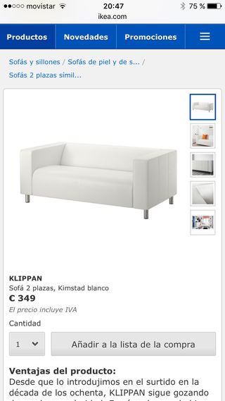 sofa blanco wallapop sof 225 de piel blanco de segunda mano en wallapop sofa blanco wallapop sof 225 de piel blanco de segunda mano en wallapop