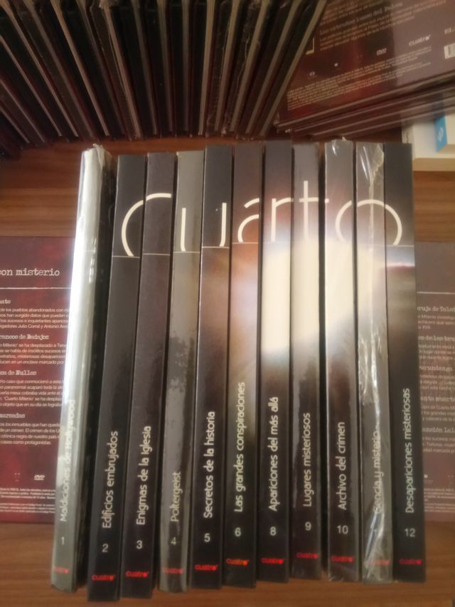 Dvd-libros Cuarto Milenio Temporada.1 de segunda mano por 15 € en ... Dvd-libros Cuarto Milenio Temporada.1 de segunda mano por 15 € en ...