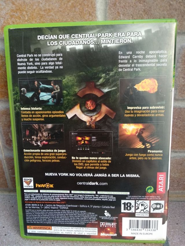 Alone in the dark Xbox 360