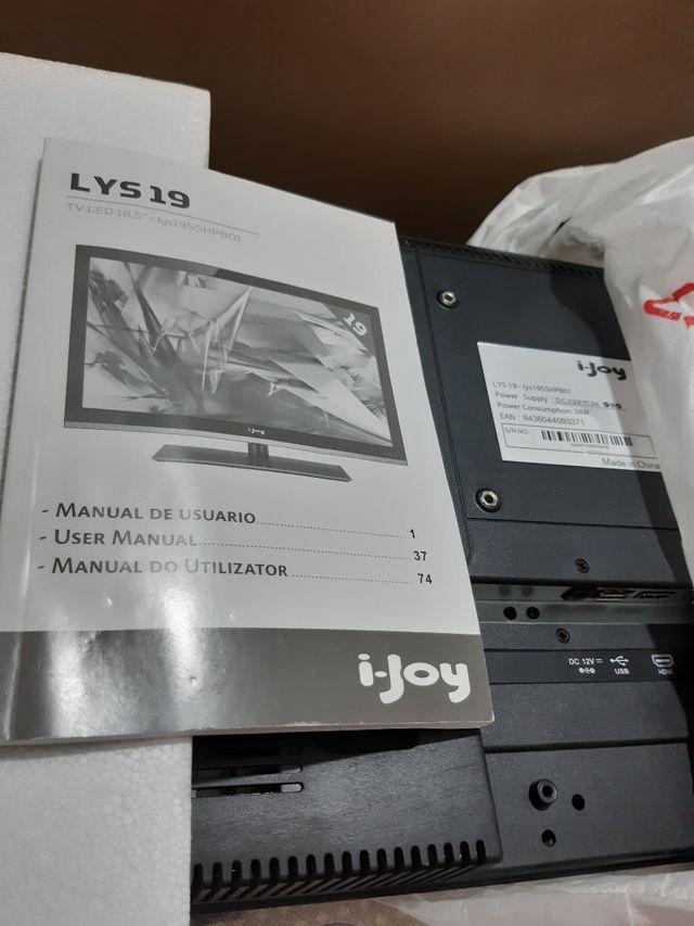 televisión 19" i joy