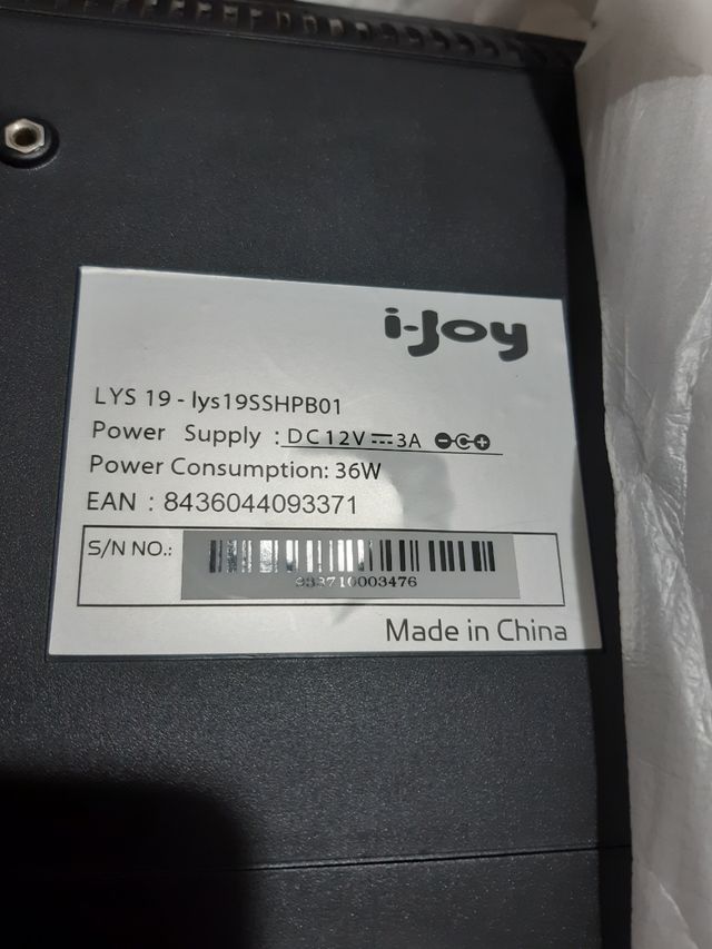 televisión 19" i joy