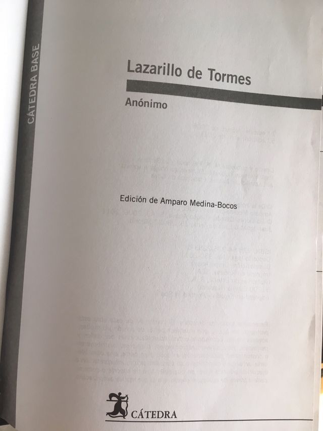 Lazarillo de Tormes