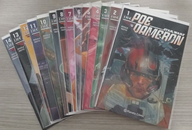 STAR WARS POE DAMERON 1 AL 14 GRAPA PLANETA COMIC