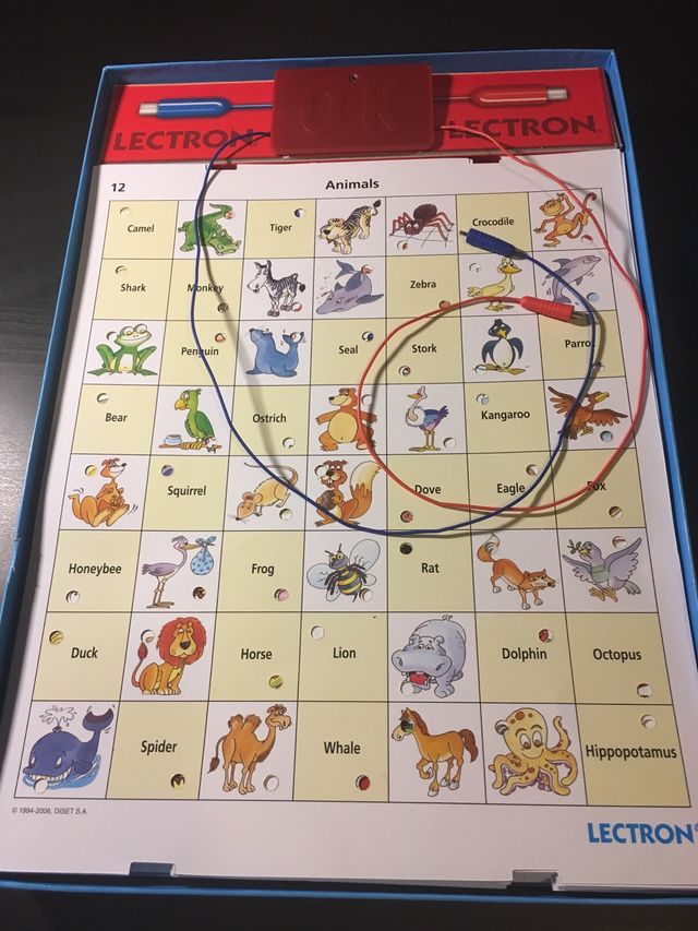 Juego Lectron aprendo inglés