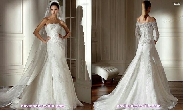 vestido de novia de segunda mano por 400 € en vilanova i la geltrú