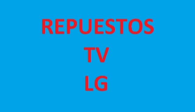 REPUESTOS TV LG 4/6