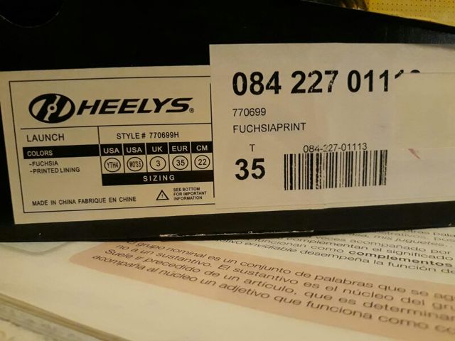 sneakers con ruote in perfette condizioni