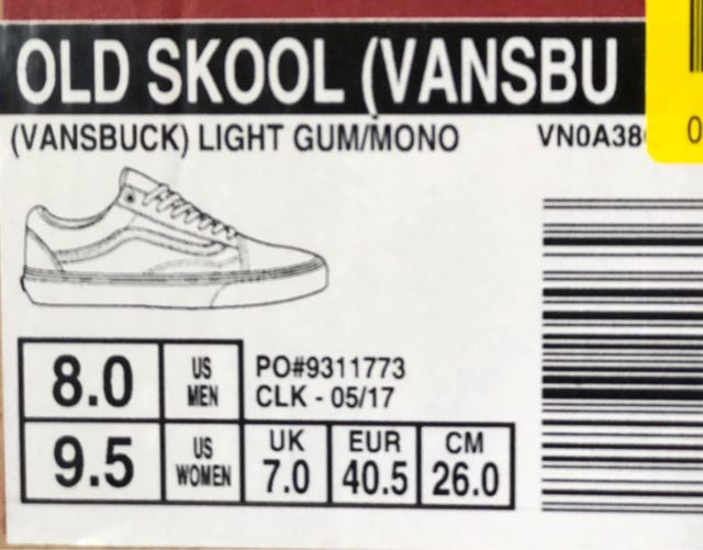 Vans Old Skool ( Vansbuck ) 