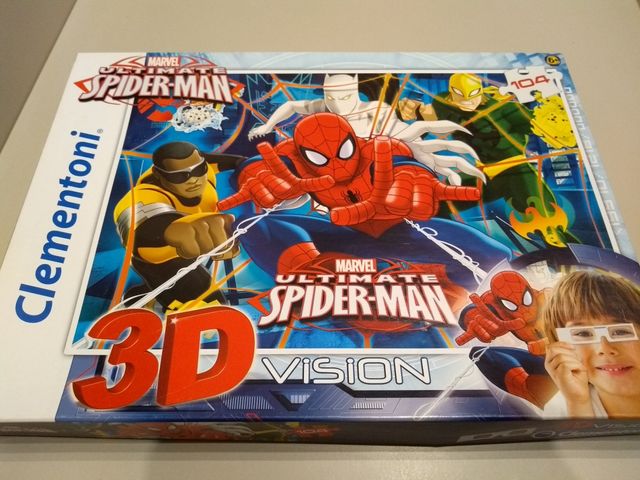 puzzle 3d Spiderman (104 piezas)