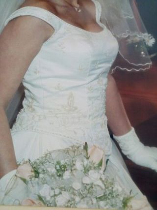 vestido de novia talla 38 de segunda mano en tres cantos en wallapop