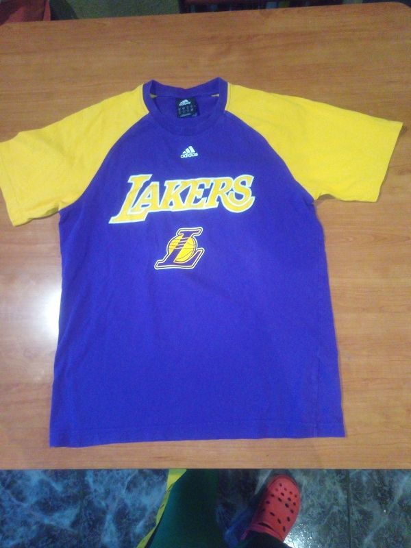 camiseta NBA Lakers pau gasol 