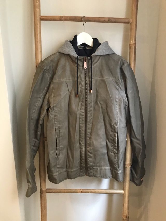 Chaqueta piel hombre