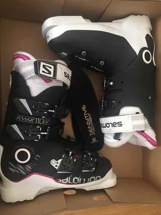 110 Por 23 Segunda Mano 295 5 Mujer Botas Salomon Esquí De Xmax W Nvmn80w