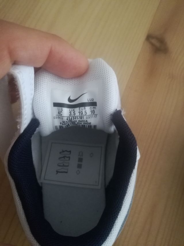 zapatillas nike bebe