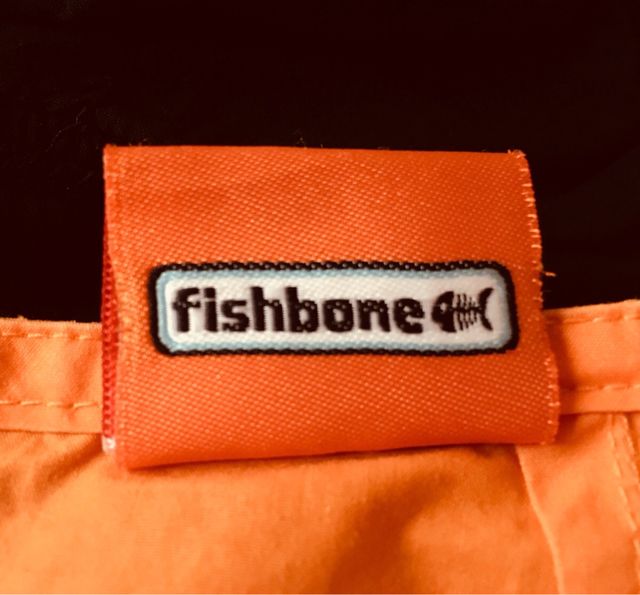 Falda larga naranja XS