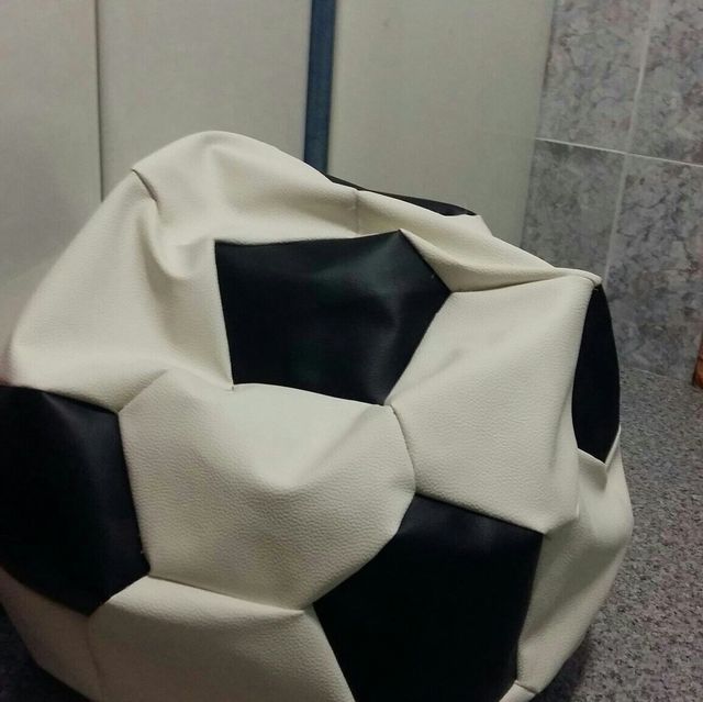 puf balon de fútbol personalizados