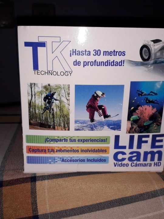 mini video camara sumergible