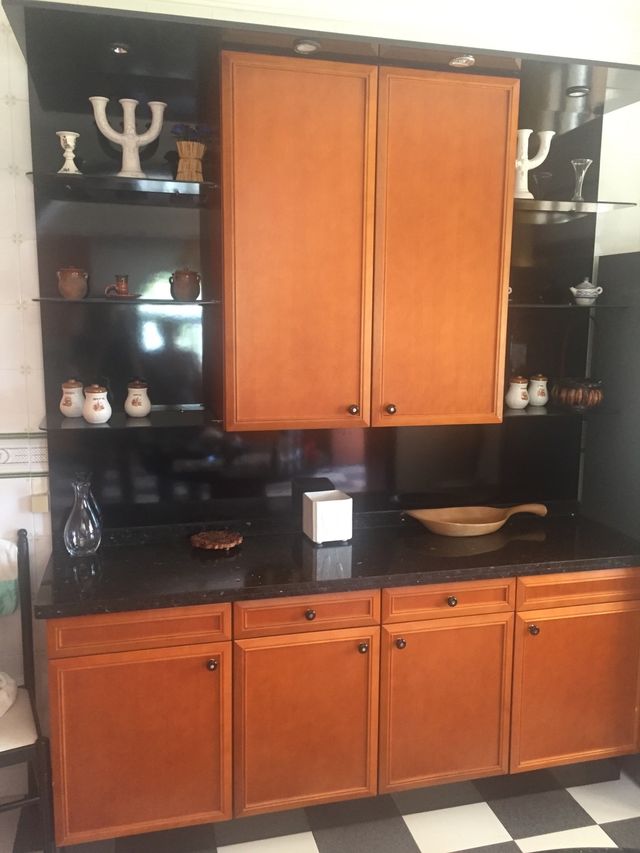 Cocina muebles madera y mármol de segunda mano por 200 € en ... Cocina muebles madera y mármol de segunda mano por 200 € en ...
