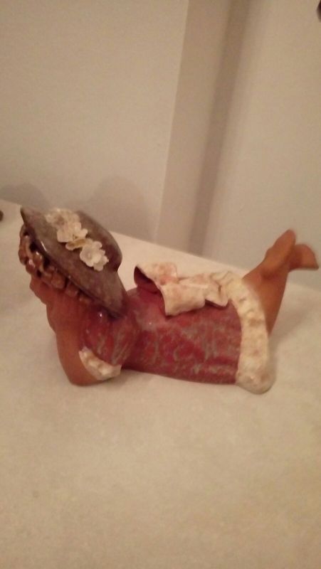 figura decorativa cerámica