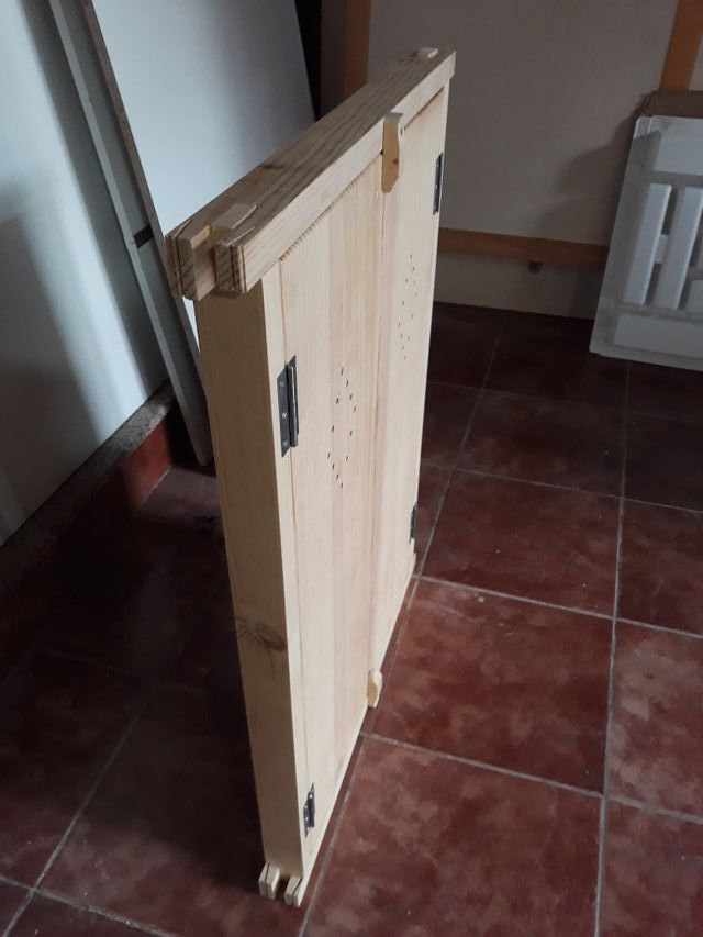 Fabricación de armarios rusticos a medida.