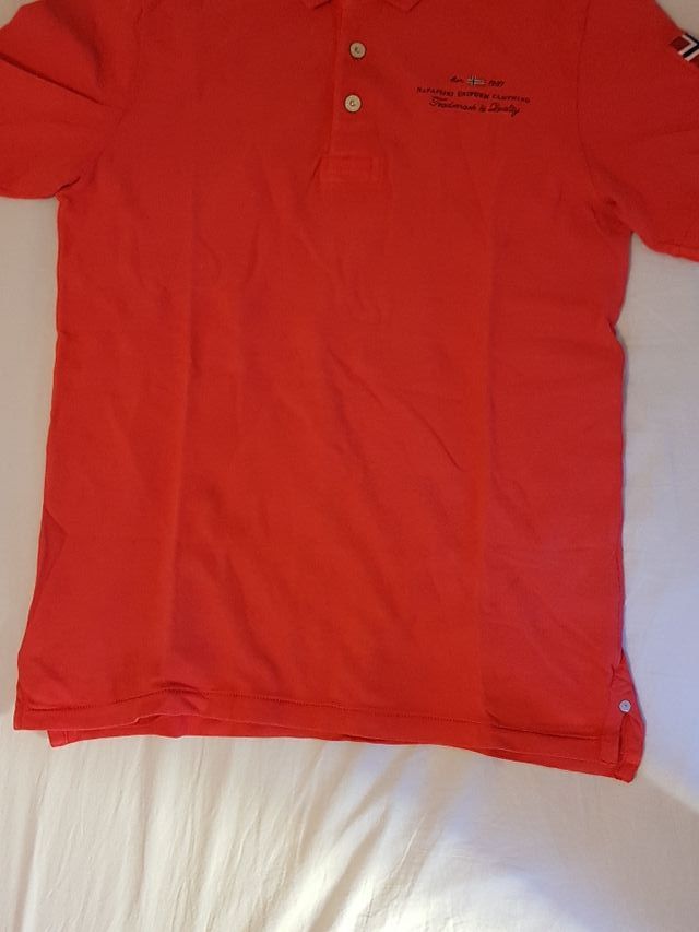 Polo Napapijri rojo
