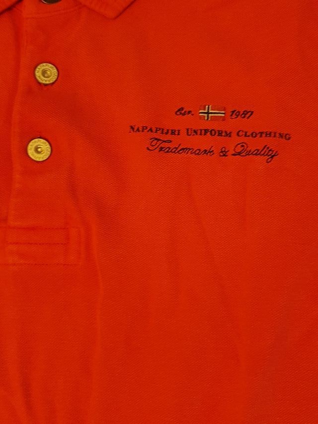 Polo Napapijri rojo