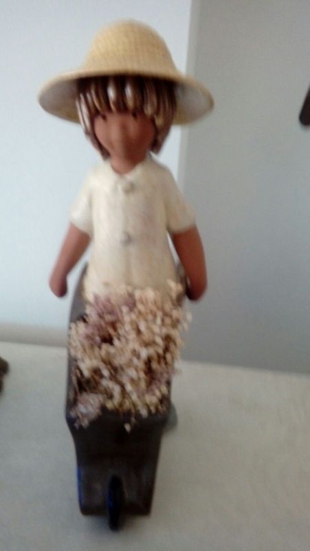 figura decorativa cerámica