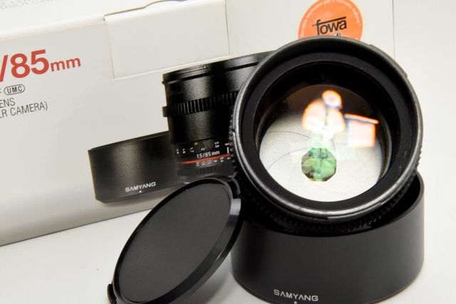 Objetivo Videos/Retratos para Nikon 85mm T1.5/F1.4