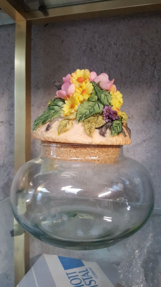 Tarro cristal Nuevo Original de Vivian.