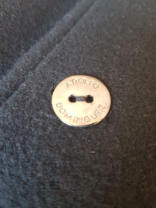 Abrigo corto cruzado Adolfo Dominguez