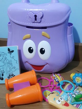 Mochila juguete Dora la exploradora de segunda mano por 8 EUR en A Coruña  en WALLAPOP