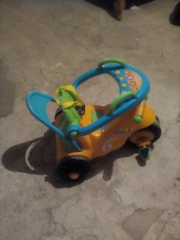 moto niño niña paseo