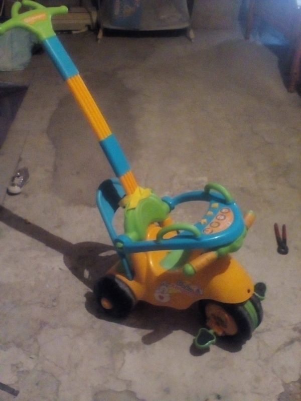 moto niño niña paseo