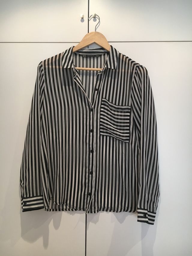 Camisa Rayas Zara