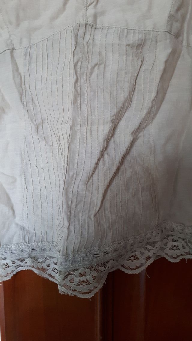 blusa lencera de tirantes system acción