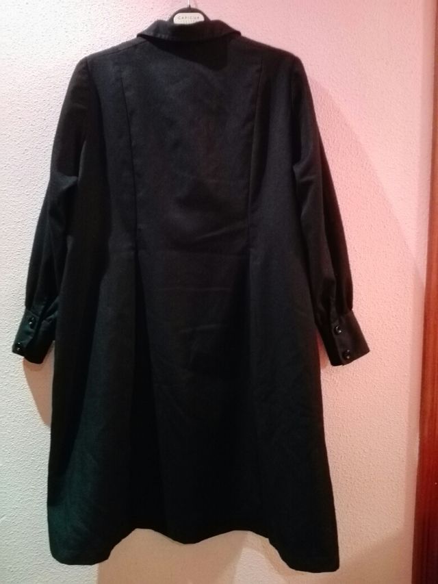 Falda gris oscura de señora talla 58