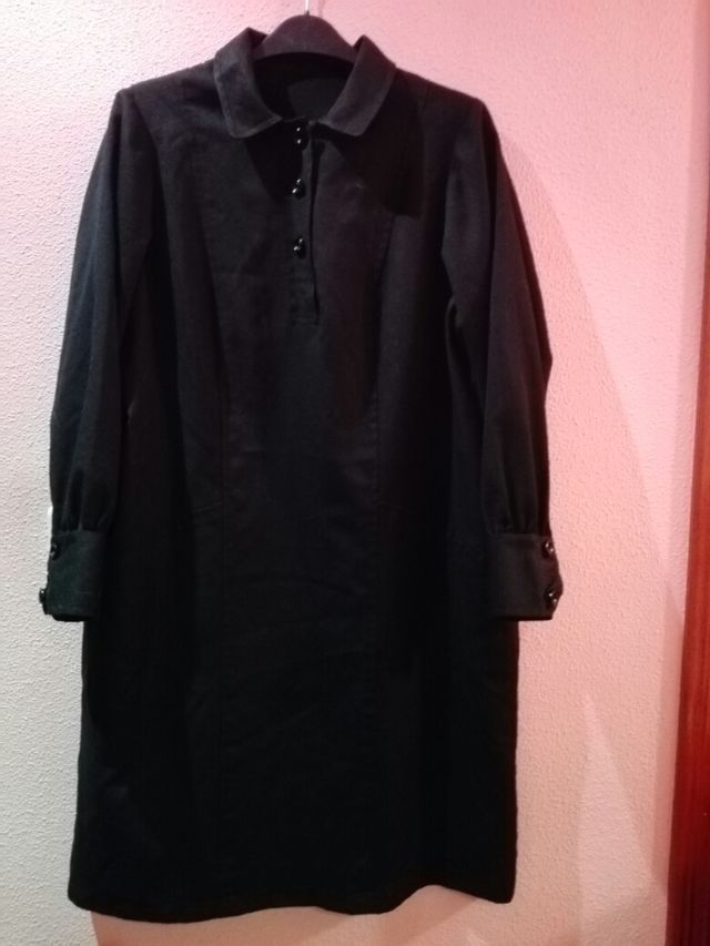 Falda gris oscura de señora talla 58