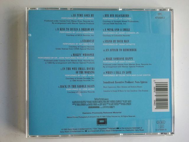 Cd banda sonora original películas